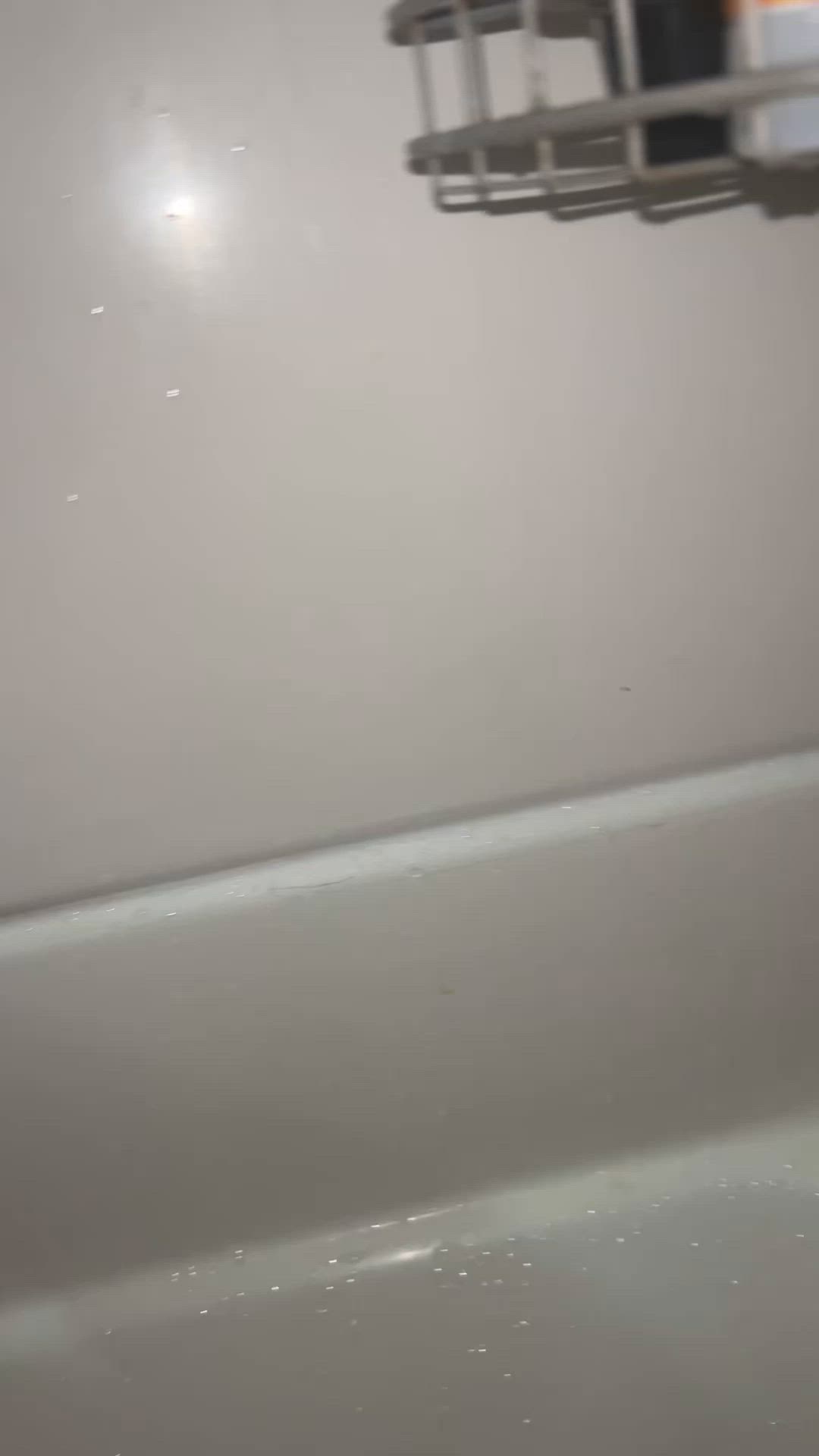 Teasing with soap bottle
