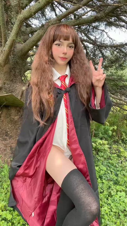 18 Years Old Amateur Asian Cosplay Cute Petite Rule34 Small Tits Solo Teen Porn GIF by miamiaof