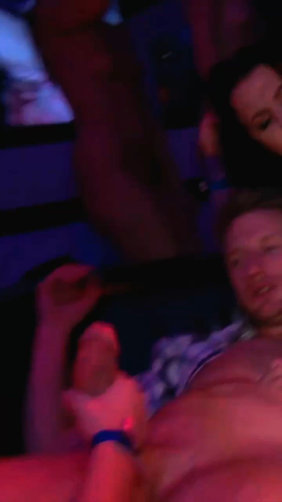 Blonde, Bouncing Tits, Deep Penetration, Horny, Nightclub, Party