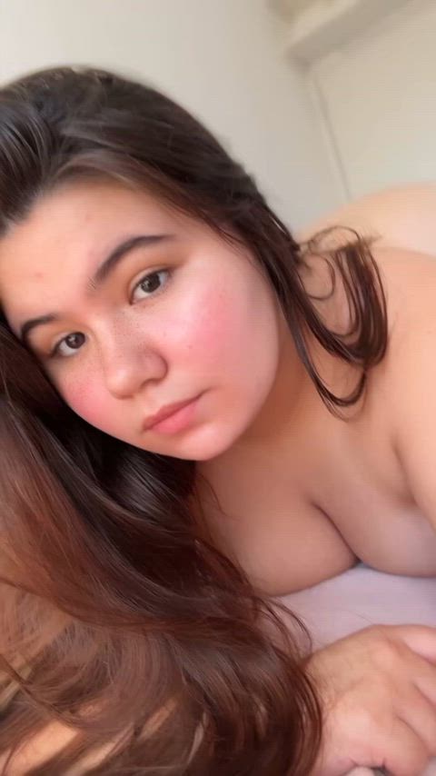 Chubby girl ready for breeding