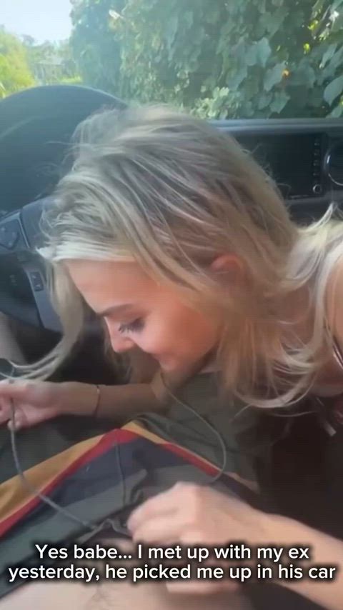 Your girl met up with her ex in the car… would you forgive her?