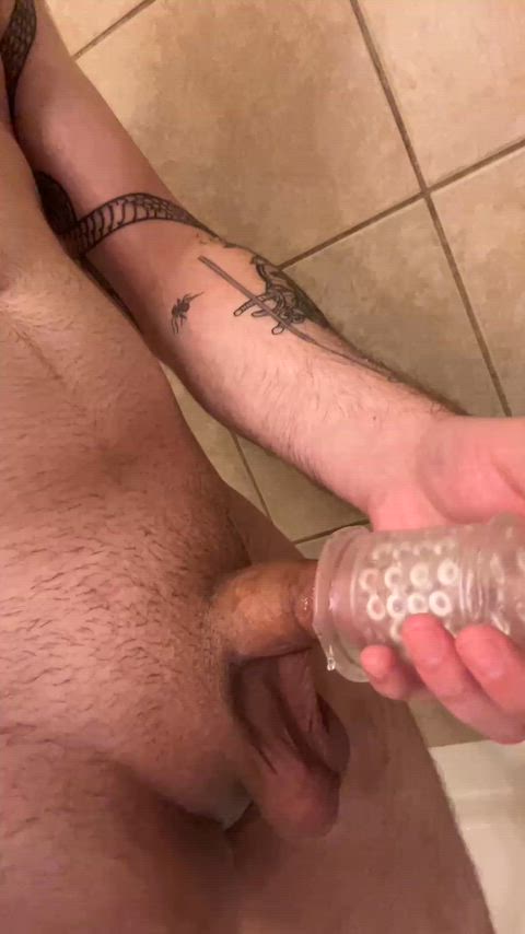 Would you spit, swallow, or let me fill you up?