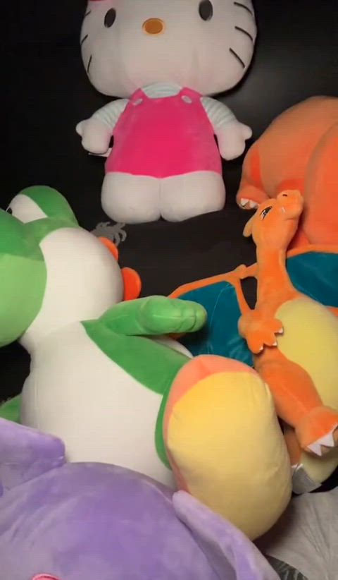 I invite you over to see my Pokémon card collection but you walk in and find me like this