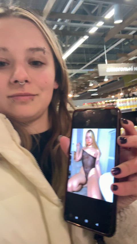 The grocery store is a great place to show everyone who I really am underneath these clothes