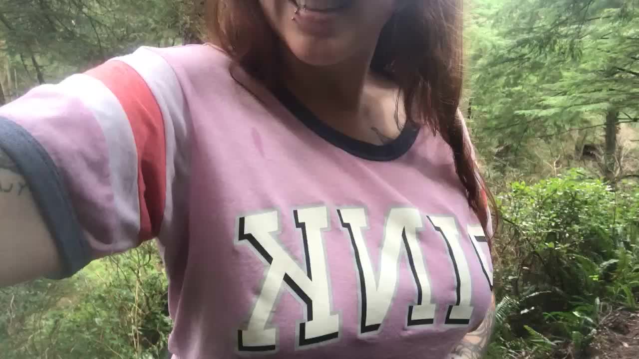 A quick one from out on the trail