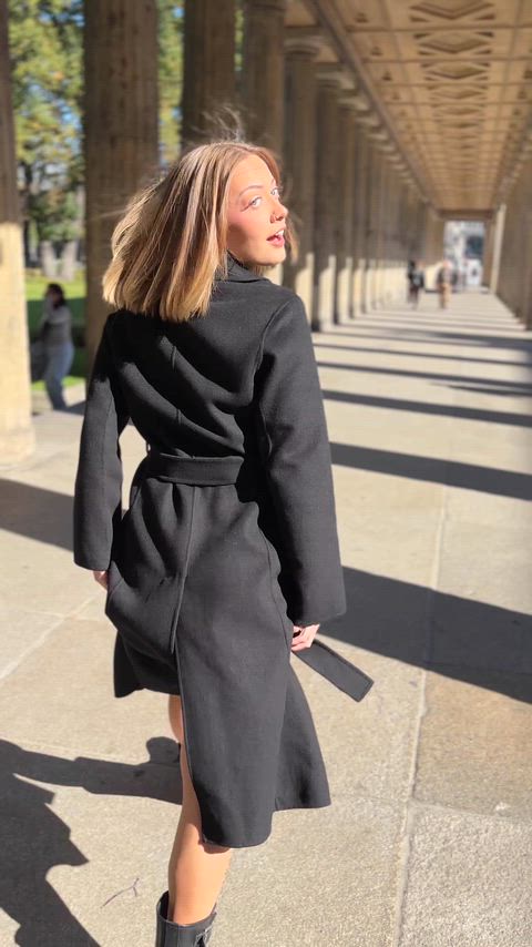 Eigentlich viel zu kalt für sowas aber ich habe einfach zu viel Spaß dabei 🤭