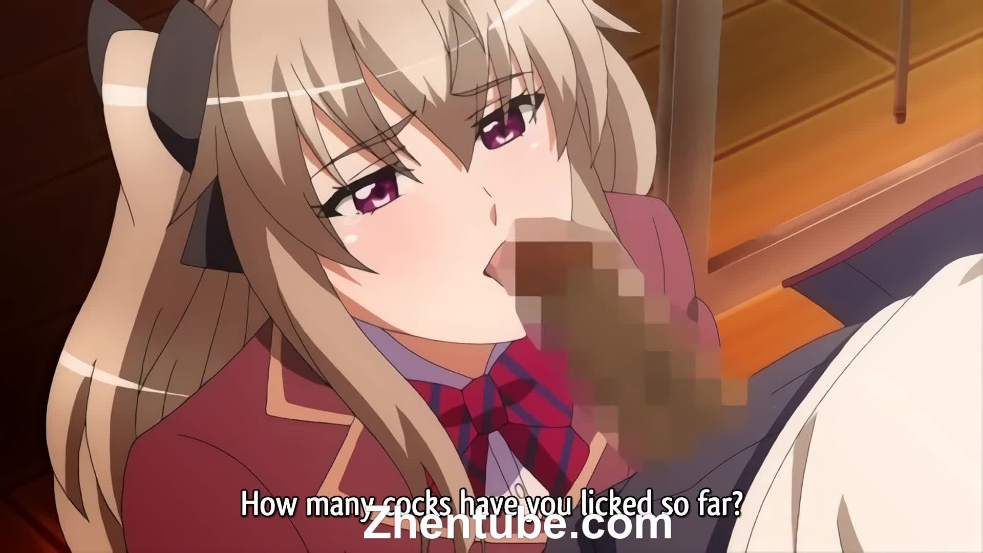 This school girl will tell you guys how is the best blowjob
