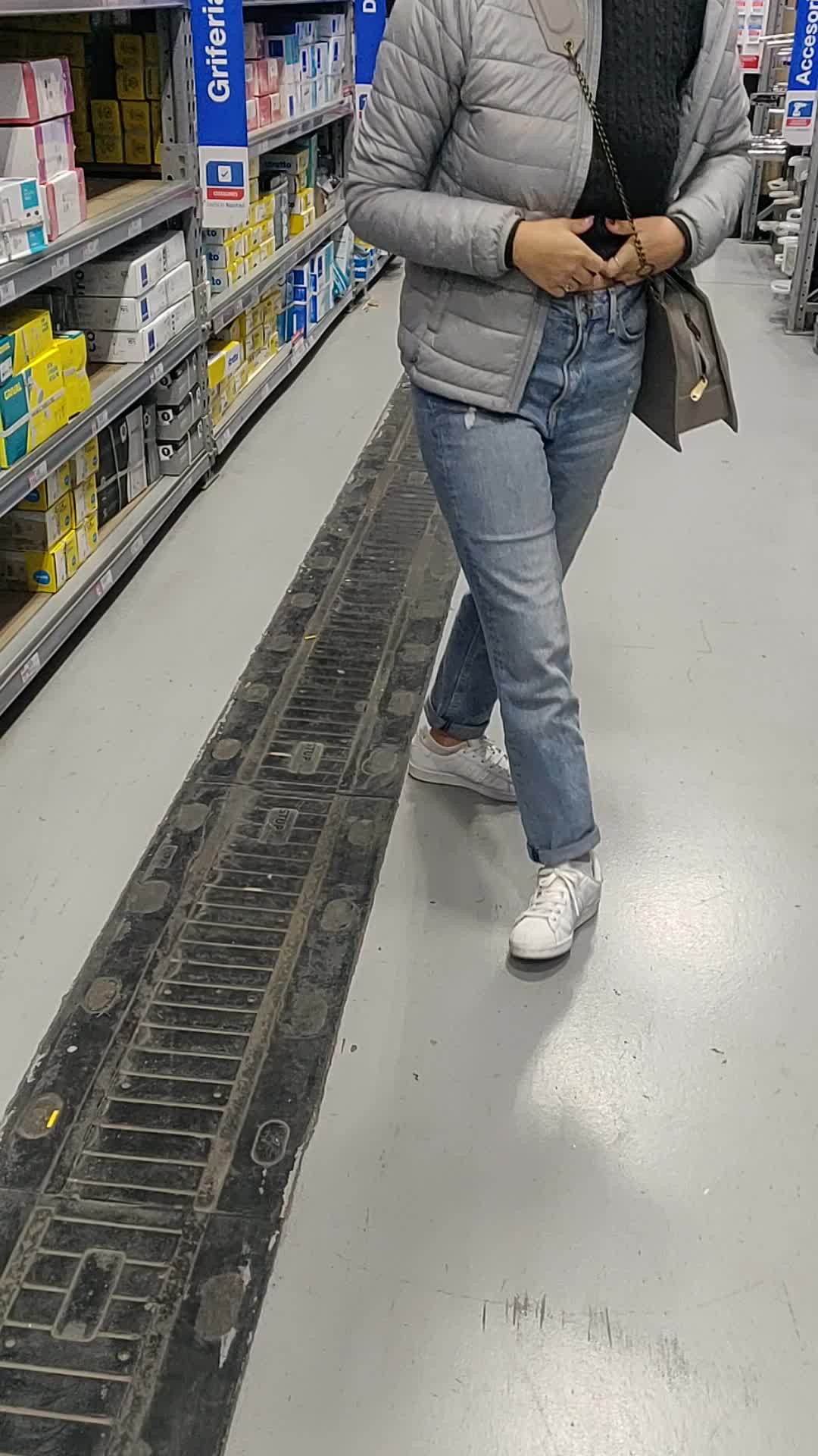 I think my bf ia finally starting to like going out shopping for home appliances.
