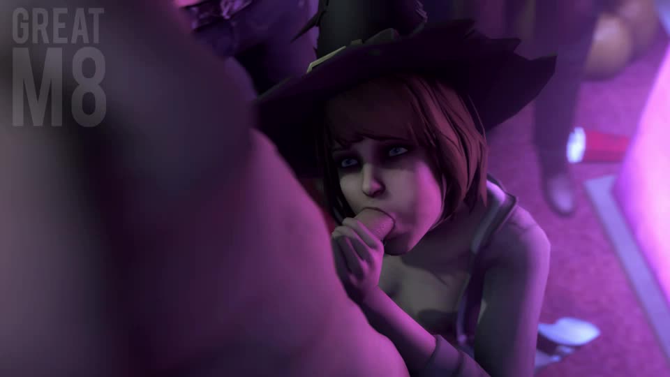 Max halloween blowjob,