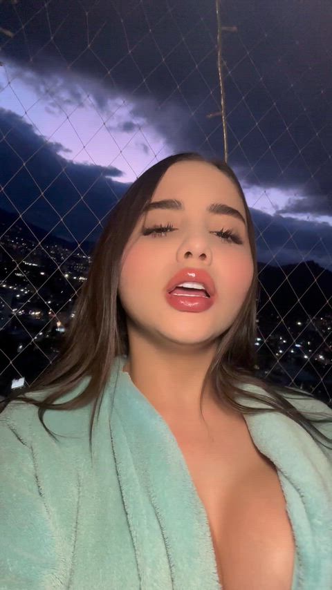 Amateur Big Tits CamSoda Fetish Homemade Latina NSFW Solo Tease Teen Porn GIF by gabyferrer1