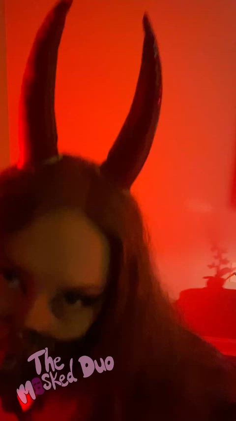Cute demon girl sent to deviously make you cum