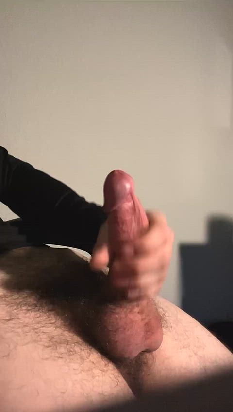 Thick load from a thick cock