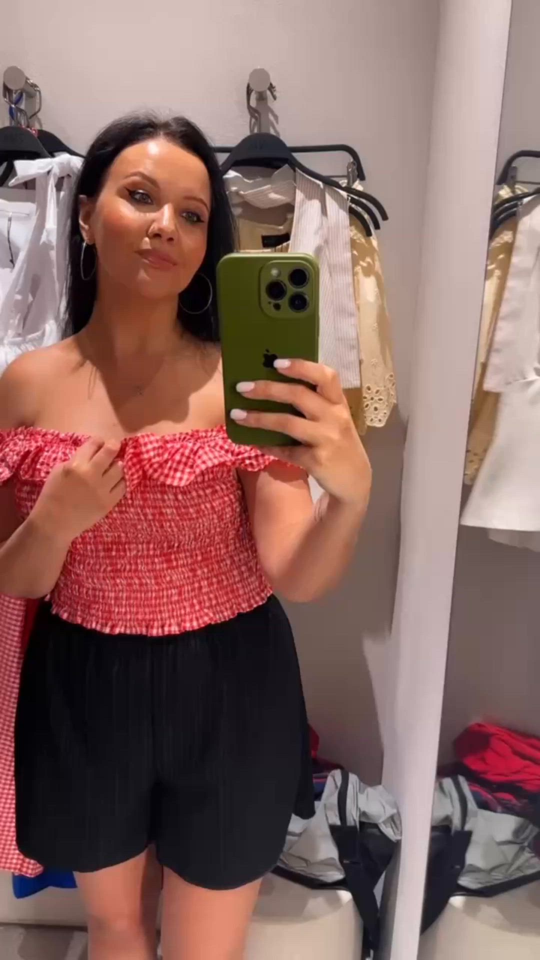 Amateur, Big Tits, Boobs, Changing Room, Cute, Latina