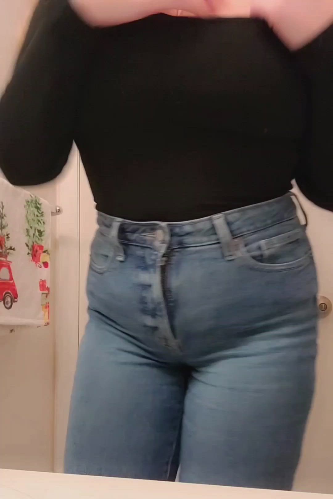 Let's watch them bounce in the mirror while you fuck me over the sink