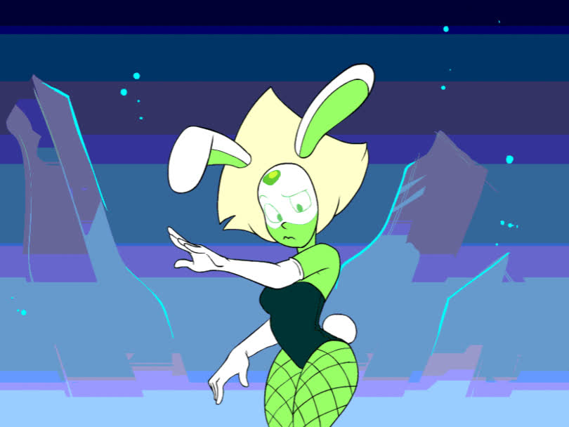 Peridot Bunny Suit