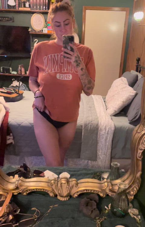 I'll be your pumpkin spiced slut!