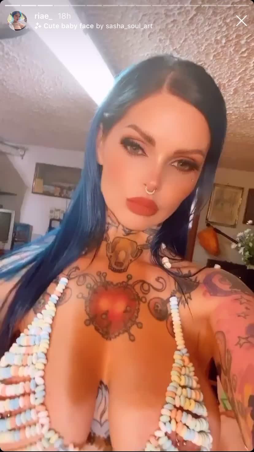her instagram story