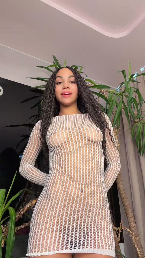 Feeling cute in this dress