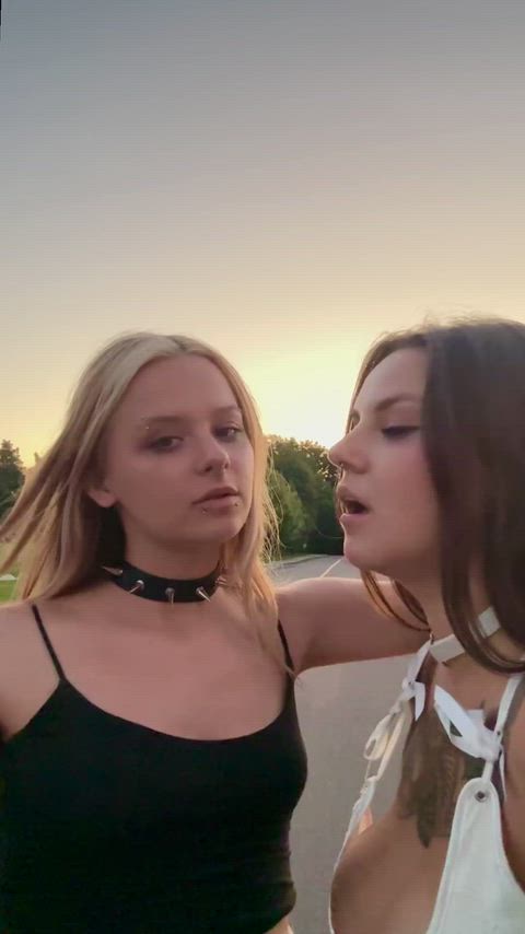 The most delicious snack is her sweet lips