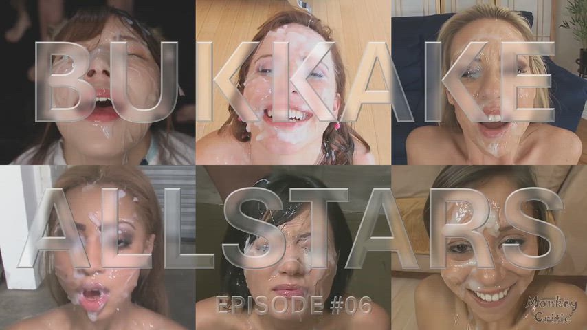 Blowbang Bukkake Compilation Cum Compilation Cumshot Cumshots Facial Huge Load multiple cumshots Porn GIF by monkeycritic
