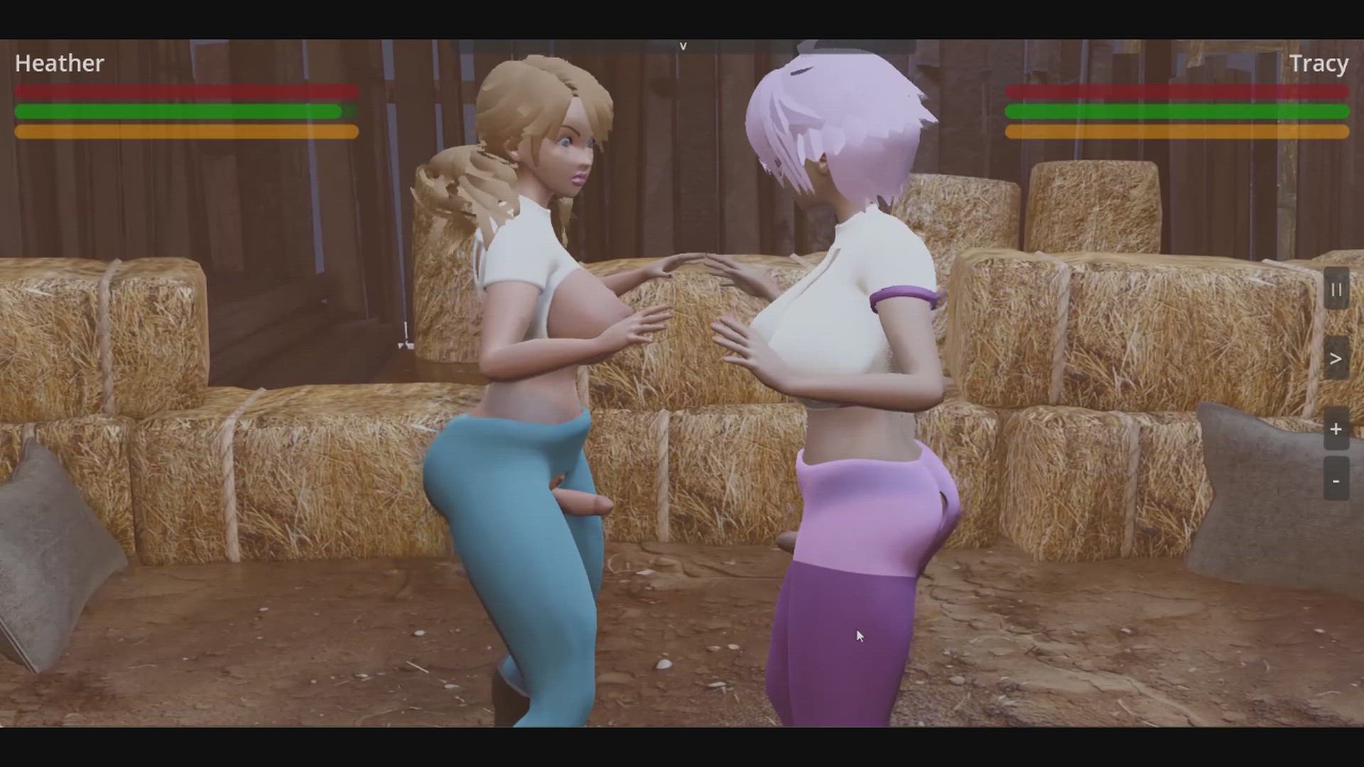 [Battlefuck Pit] Farm girl vs city girl