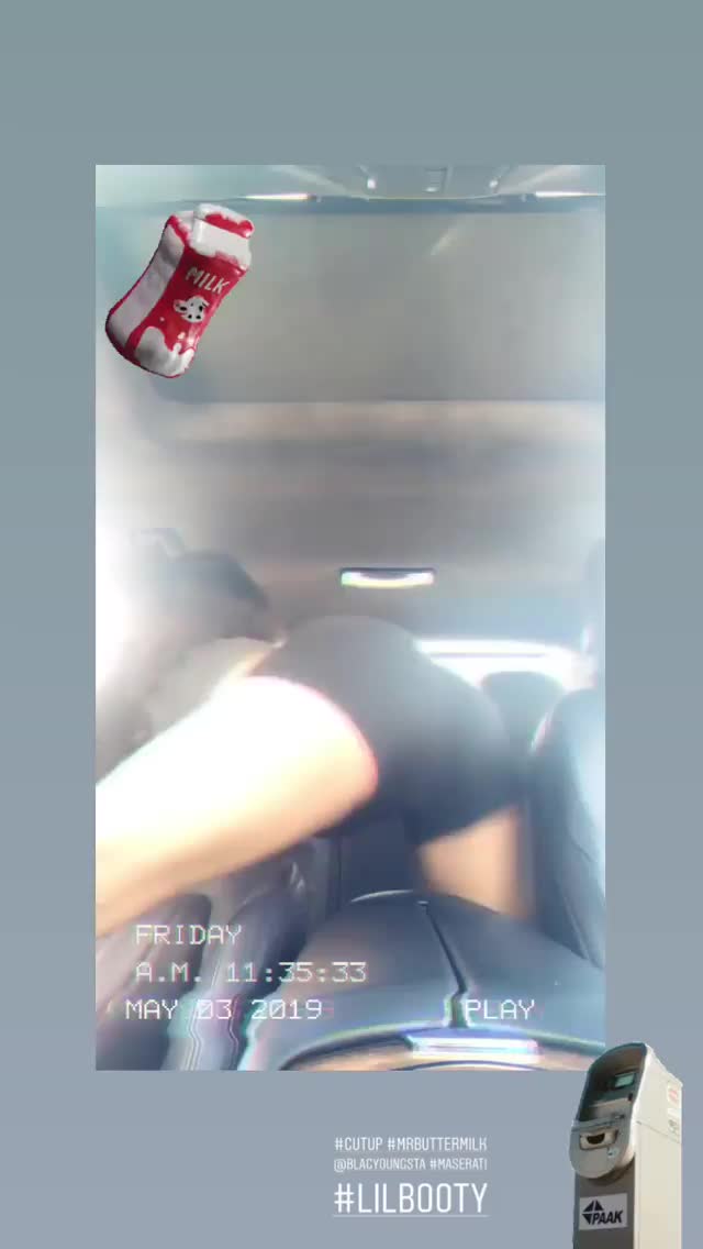 Friend of mine in the car