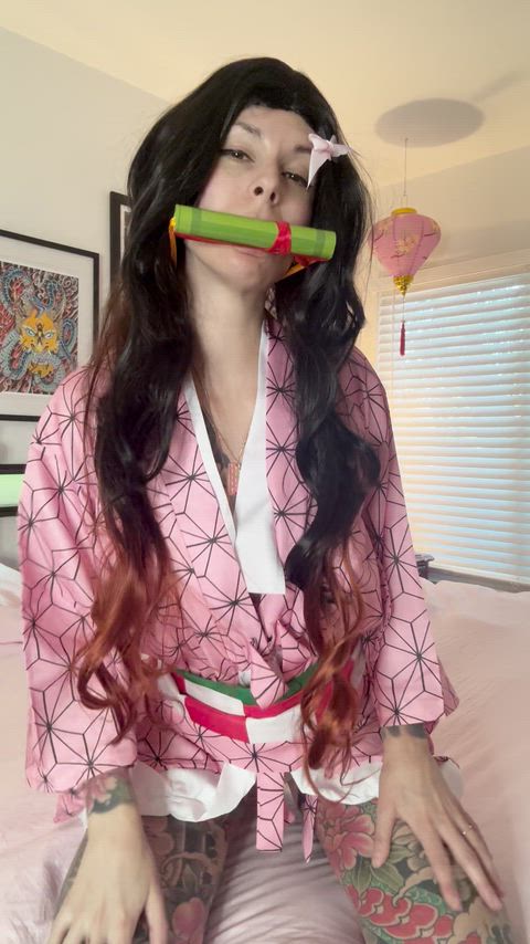 Nezuko is actually the biggest slut in Demon Slayer