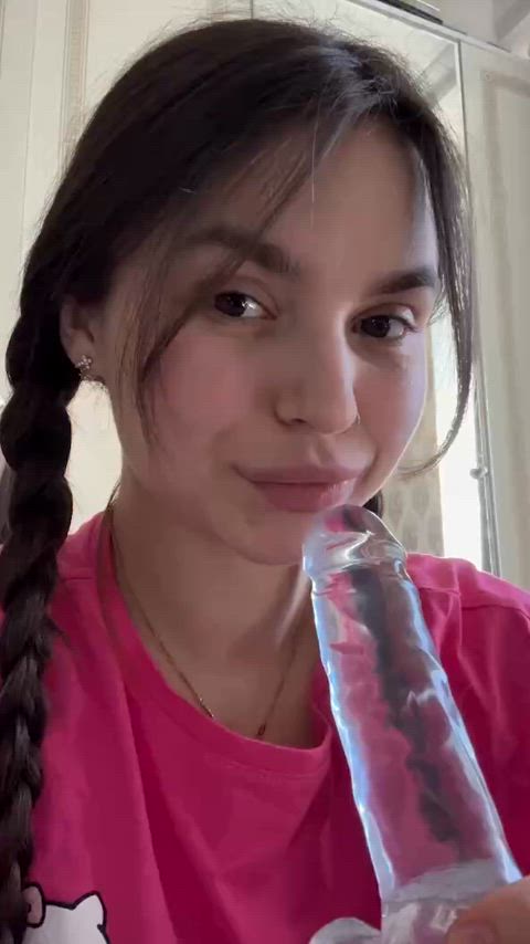 Blowjob Brunette Dildo NSFW OnlyFans Solo Porn GIF by sofamur