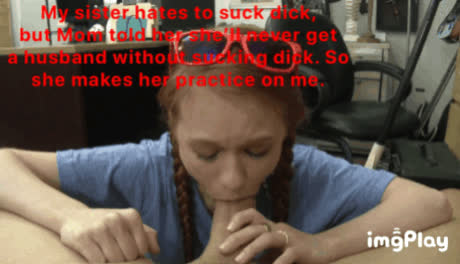 Learning to suck dick
