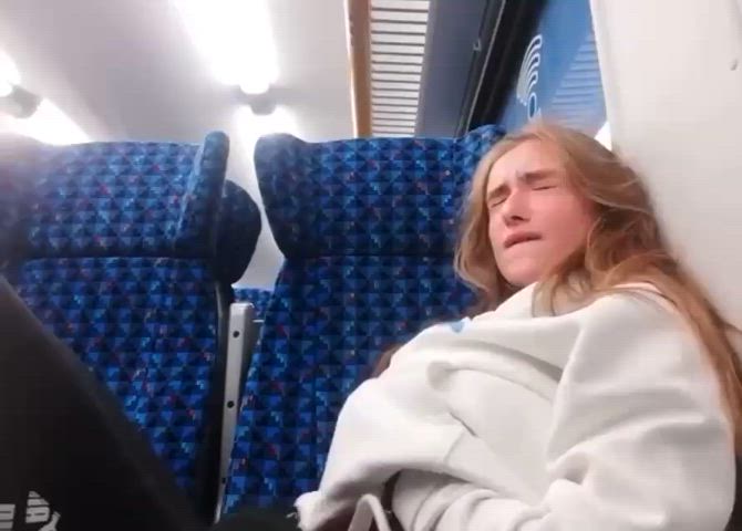 Amateur Blonde Cute Exhibitionism Exhibitionist Homemade Masturbating Public Solo Teen Porn GIF by populardick