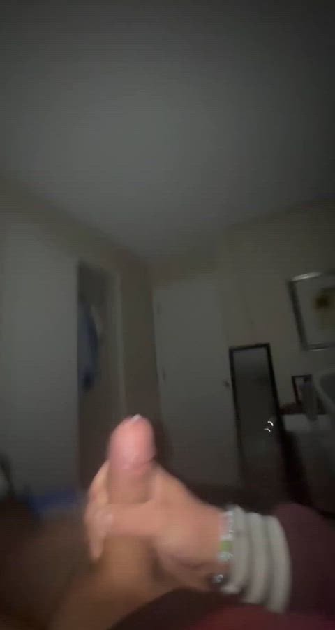 Fizzing out of my thick head and shaft