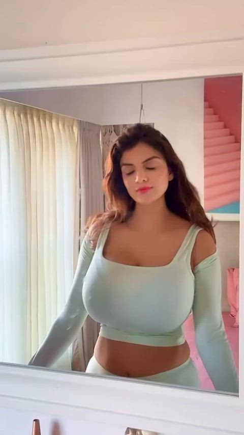 Busty figure
