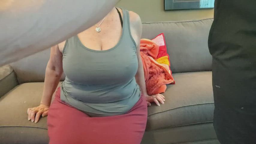 My Grandma Dumping Her Tits Out For You Guys