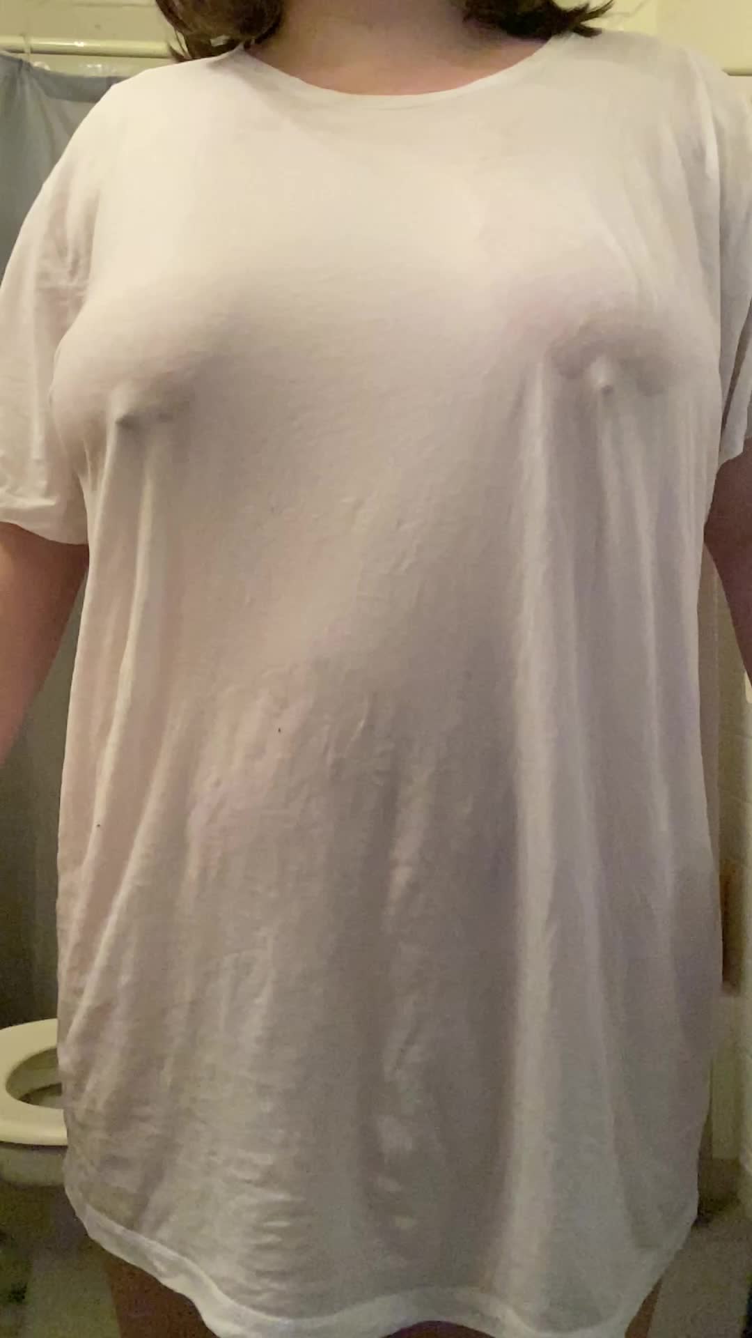 Enjoy my oiled tits. What would you do with them?