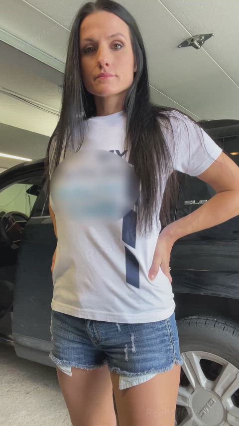 I’m dressed just like a mom running errands, until you realize I’m not actually…