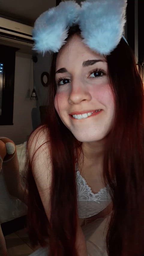 Amateur Babe Bunny Cute Latina Petite Solo Teen Tongue Tongue Fetish Porn GIF by margot_turnerr