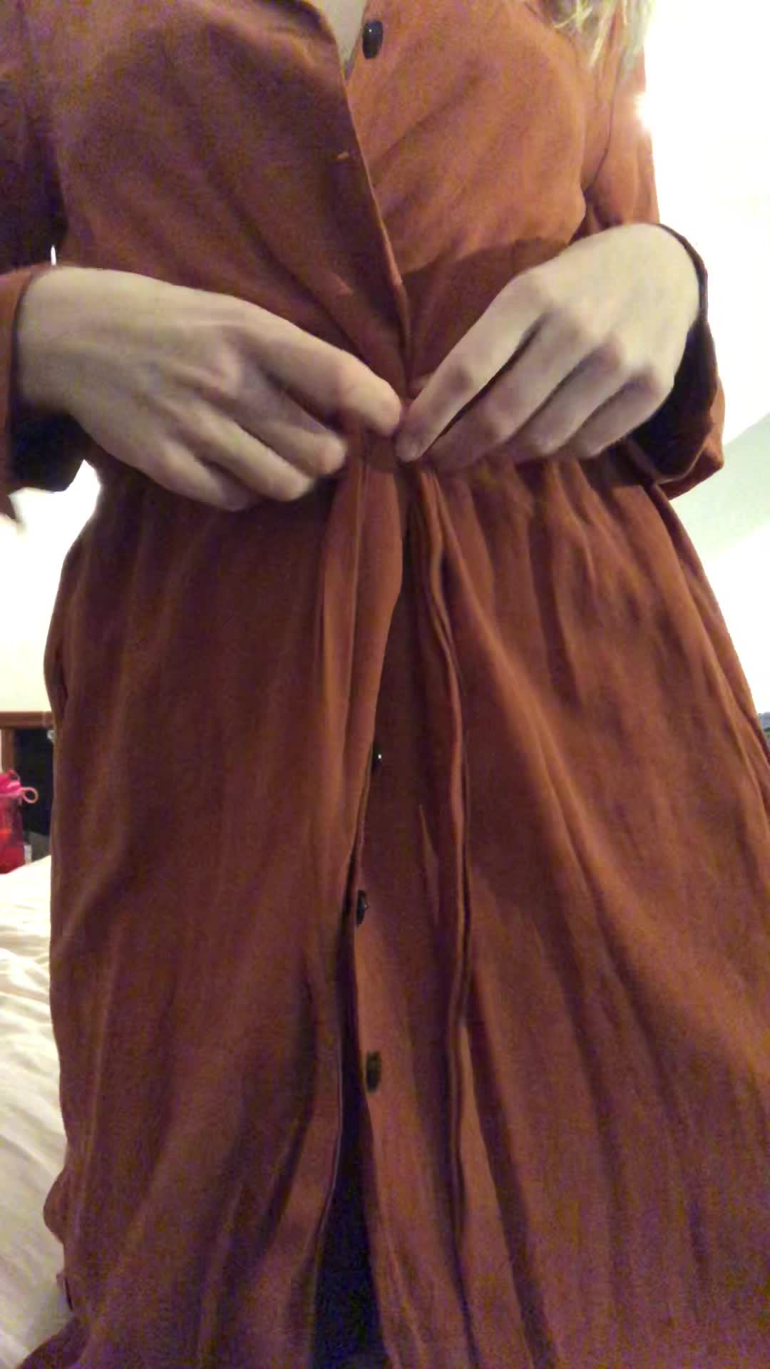 I wonder i anyone will guess the naughty things i’m hiding under my conservative dress tonight