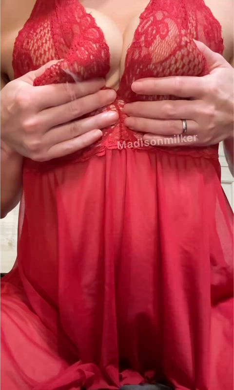 Spraying right through it