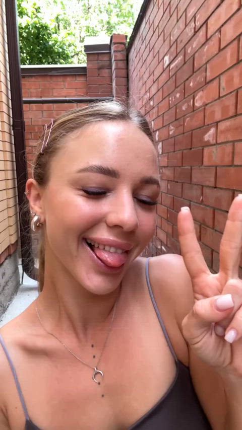 I love this croptome because I can quickly show my boobs in it