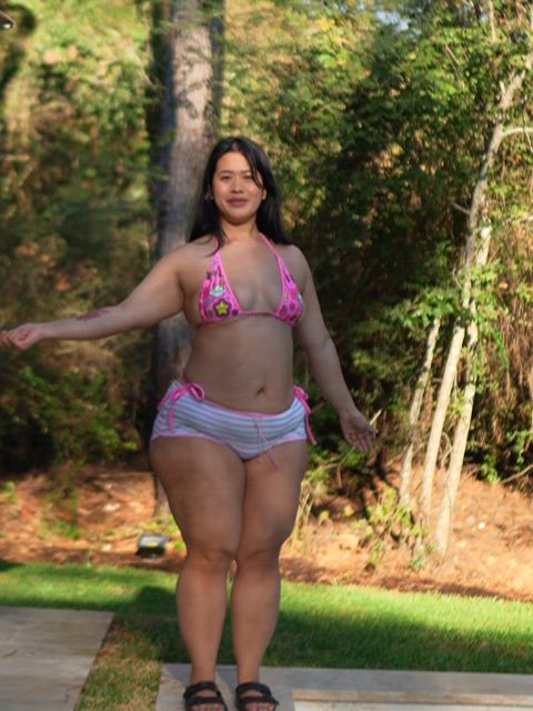 My asian body is like a big candy that's waiting to be tasted