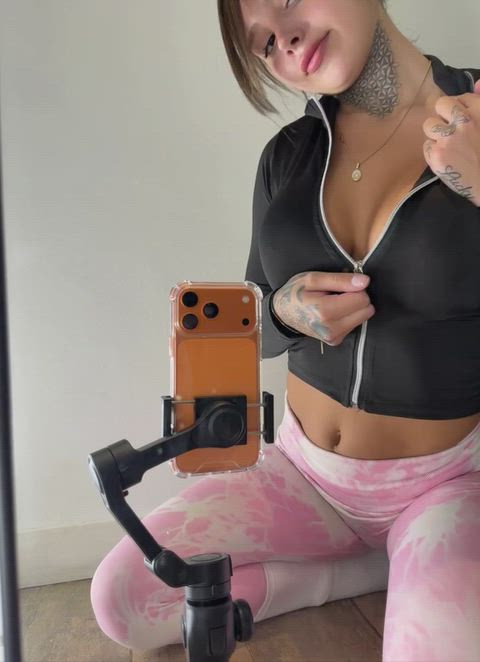 Amateur Teen Tits Porn GIF by misava