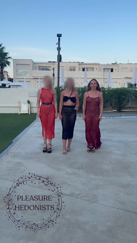 Would you take us to dinner if we dressed like this?