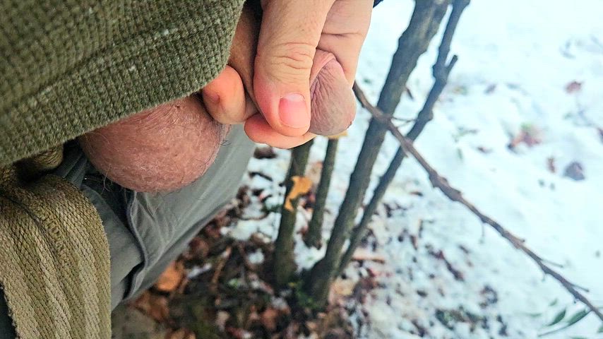 Get down and make some snow angels while I drench you