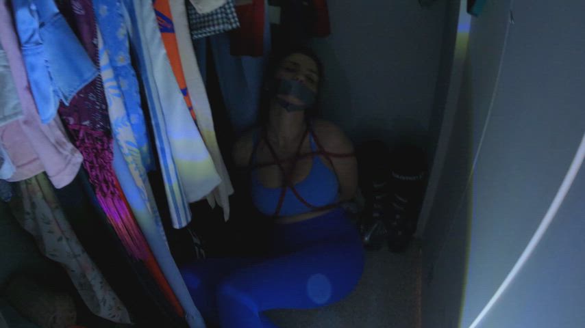 I was tied up and fucked in all holes