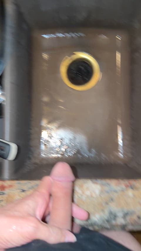 I piss everywhere, including …