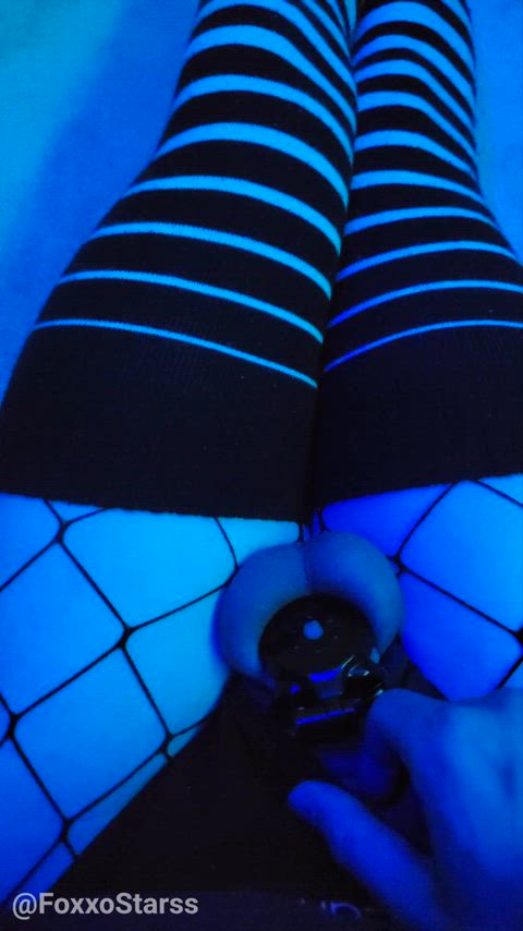 Locked boi teasing himself