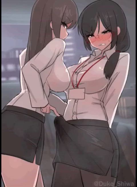 Teasing (Artist:duke_shiwa)