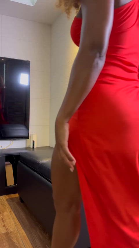 Black Ebony Long Legs Thick Thighs Thighs Upskirt Porn GIF by internet_is