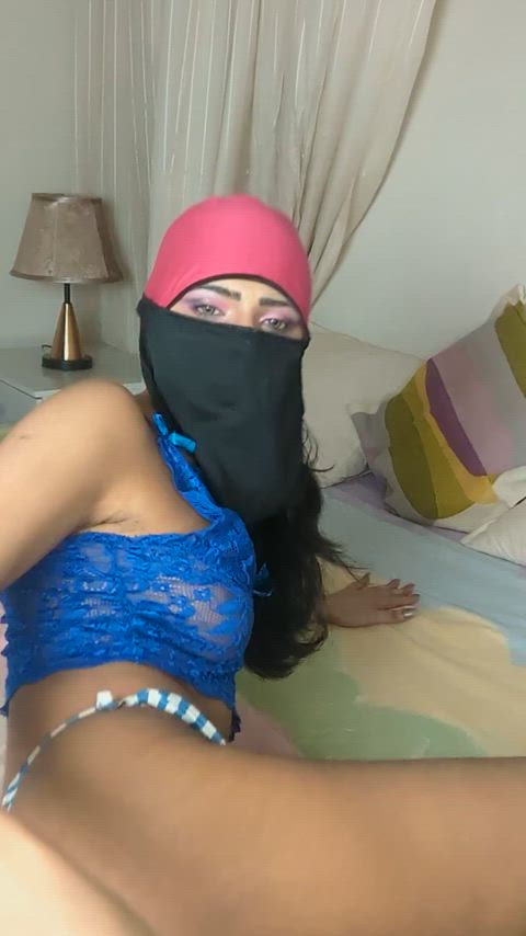 Do you really wanna bleach this hijabi slut