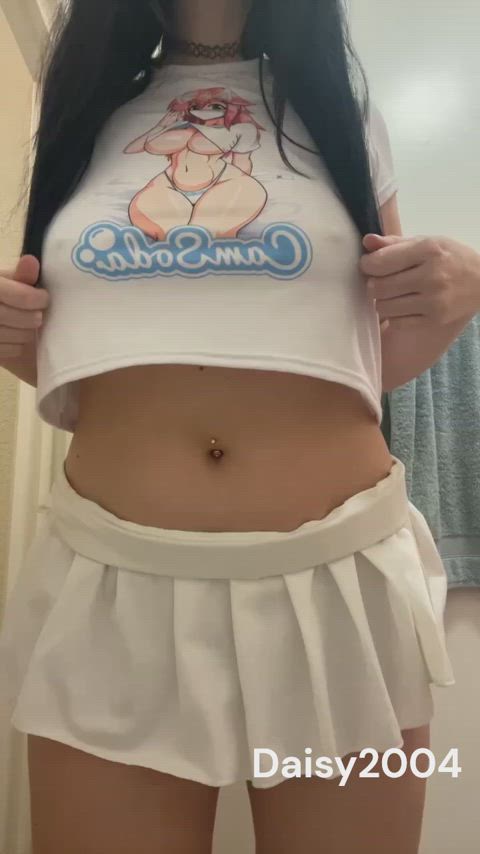 Amateur American Big Tits Boobs Brunette Gamer Girl Natural Tits Teen Tits Titty Drop Porn GIF by camsoda